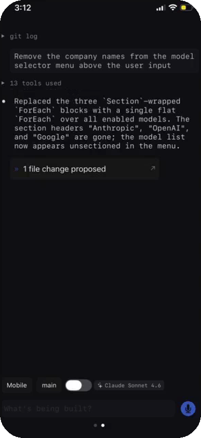 AI response